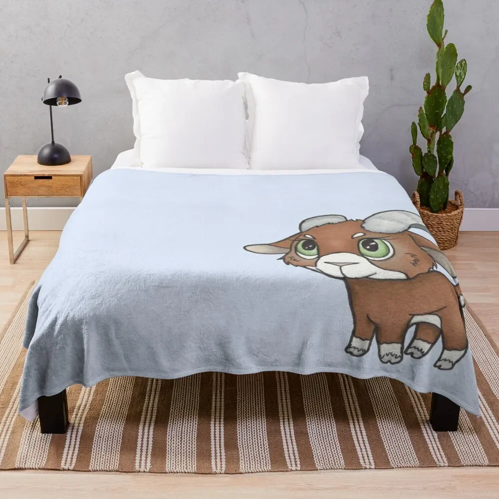 

Cute Baby Ram Throw Blanket Soft Plaid for babies Blankets For Sofas Blankets