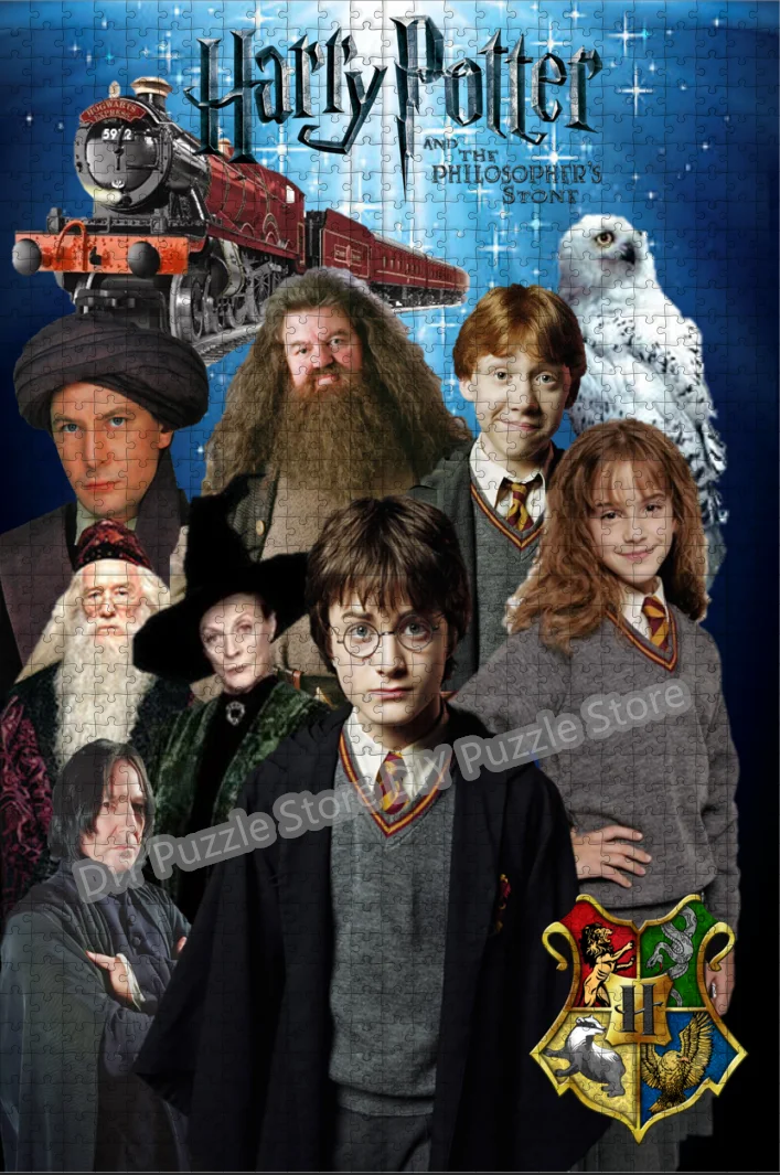 Diy Intelligentie Puzzels 108/200/300/500/1000/1500 Stuks Harry Potter en De Gevangene van Azkaban Print Puzzel Jigsaw Speelgoed