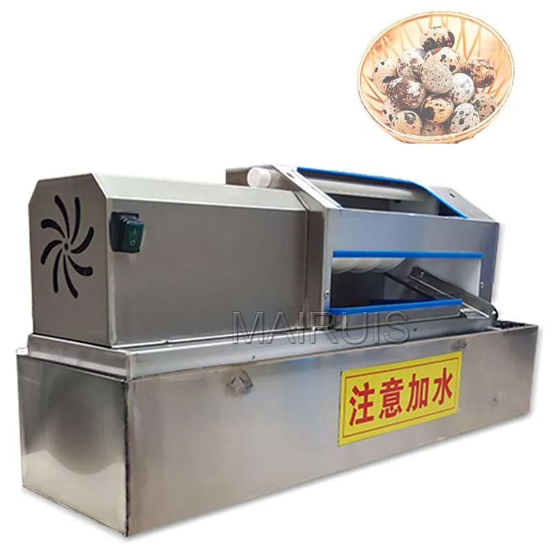 

220V Commercial Quail Egg Peeler Huller Machine Electric Quail Egg Peeling Machine Sheller Machine Shelling Machine