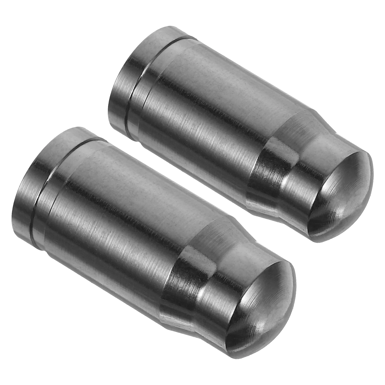 

1Pair Bike Valve Caps Metal Tire Valve Stem Caps Protective Air Dust Covers for Bicycles Cars Motorcycles Wheel Tires