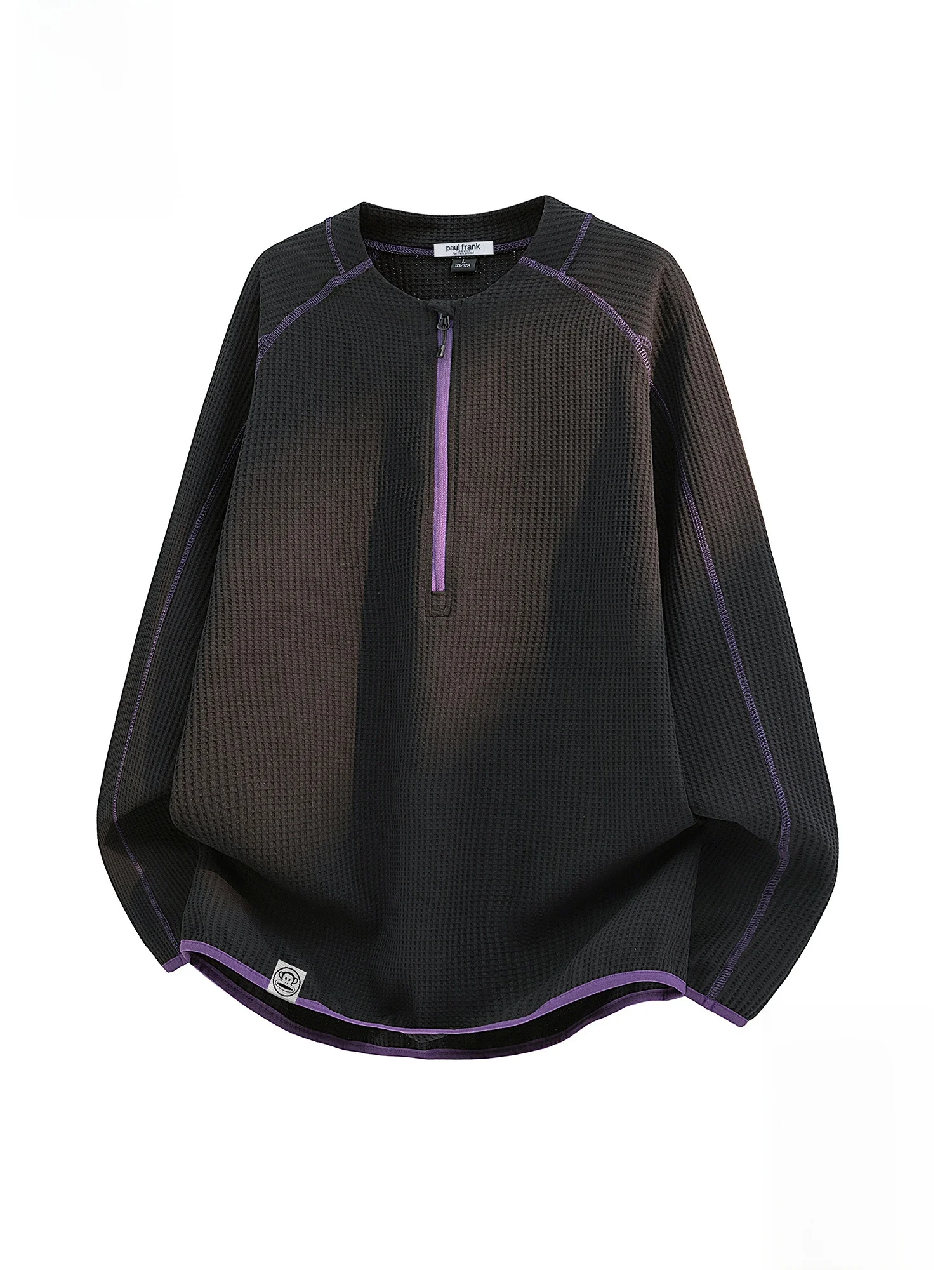 

PaulFrank Loose Fit Long Sve Hoodie Zipper Casual Men's Spring New Sle Polyester Fiber Comfortable round Ne Sweatirt