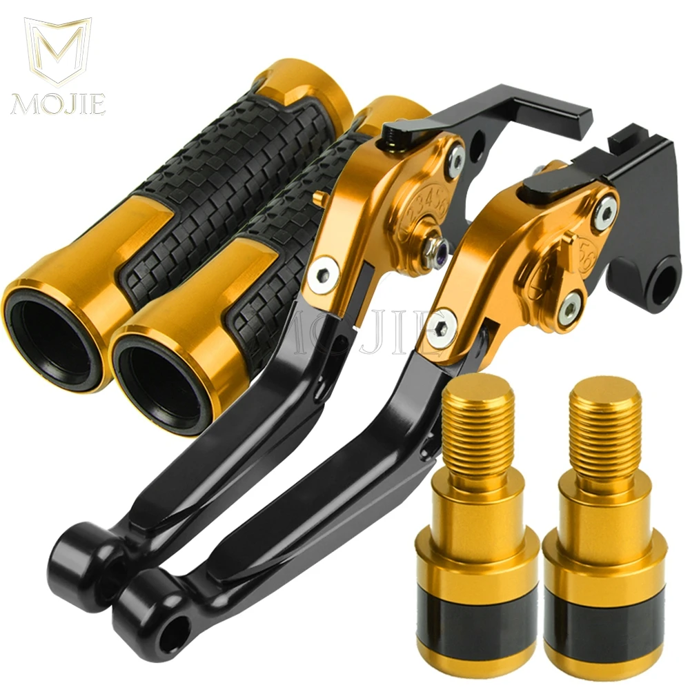 Motorcycle Brake Clutch Levers For Yamaha Majesty 400 2004 2005 2006 2007 2008 2009 2010 2011 Handlebar Grips Handle Bar Ends