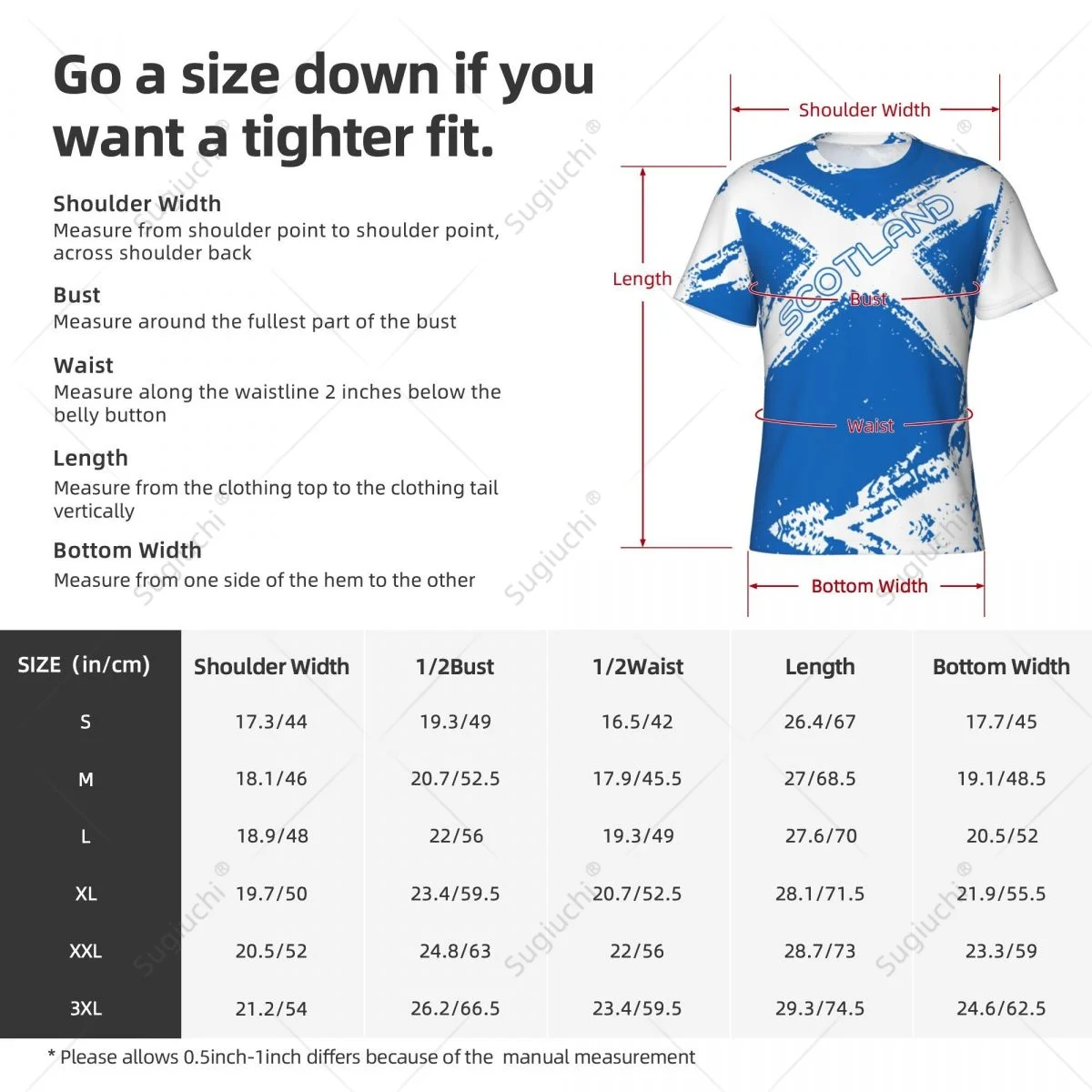 Custom Name Nunber Scotland Flag Color Men Tight Sports T-shirt Women Tees jersey For Soccer Football Fans view 6