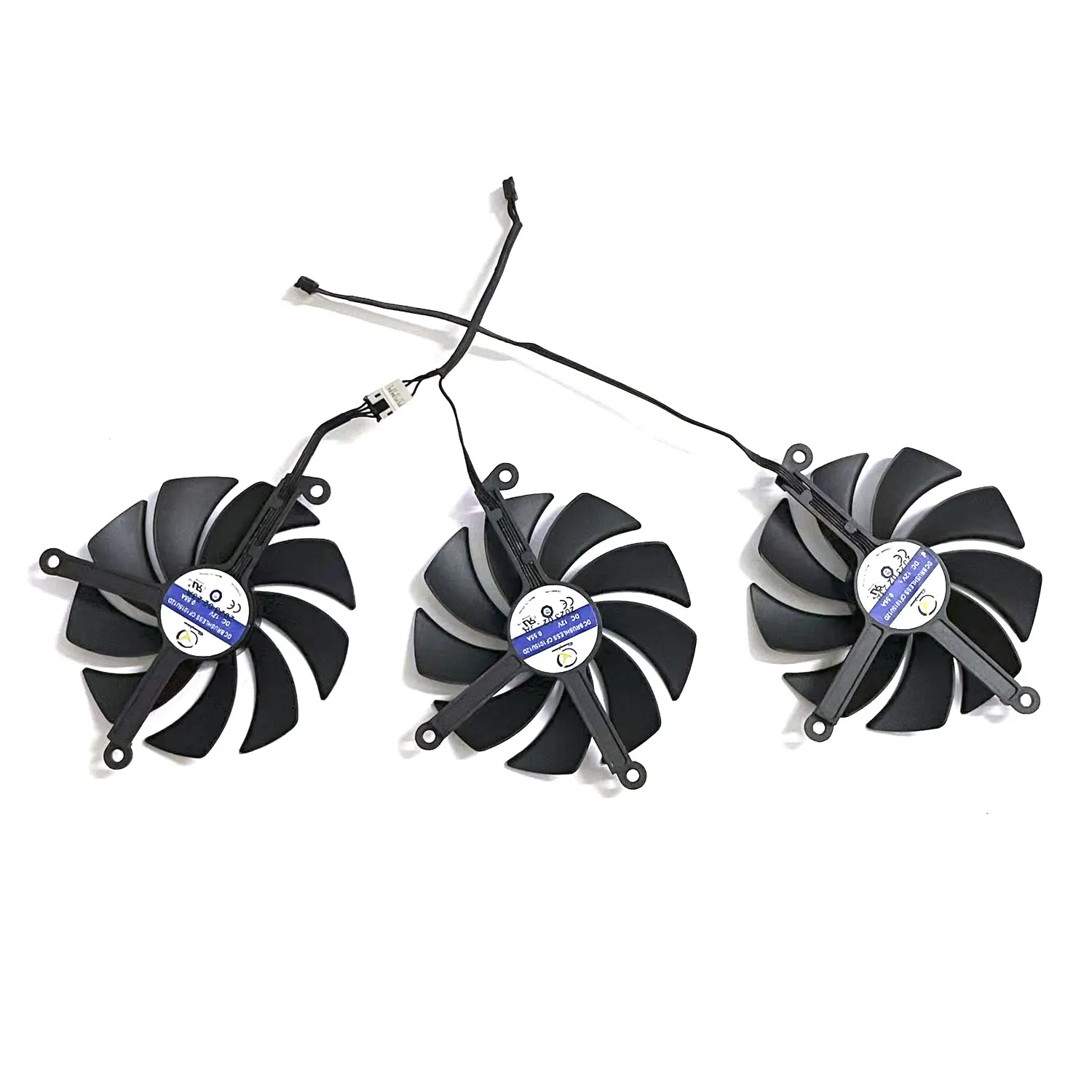 Placa gráfica ventilador de refrigeração, 98mm, 4pin, cf1015u12d, rtx4090, dc 12v, 0.55a, adequado para lenovo geforce rtx 4090, novo