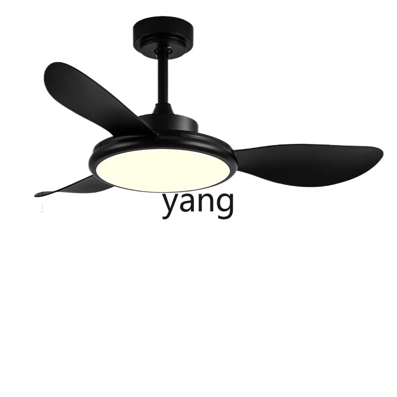 LMM Ceiling Fan Dining Room/Living Room Fan Lamp Large Wind Household Frequency Conversion Bedroom Fan Integrated