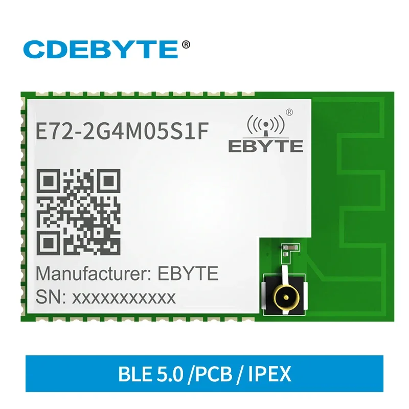 Модуль CC2652 ZigBee 3.0 2,4 ГГц CC2652RB с резьбой BLE 5 дБм CDEBYTE E72-2G4M05S1F Многопротокольный модуль Bluetooth PCB