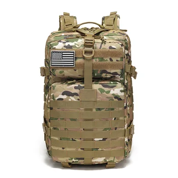 50L Man Tactical Backpacks Survival Traveling Bags Hking Out...