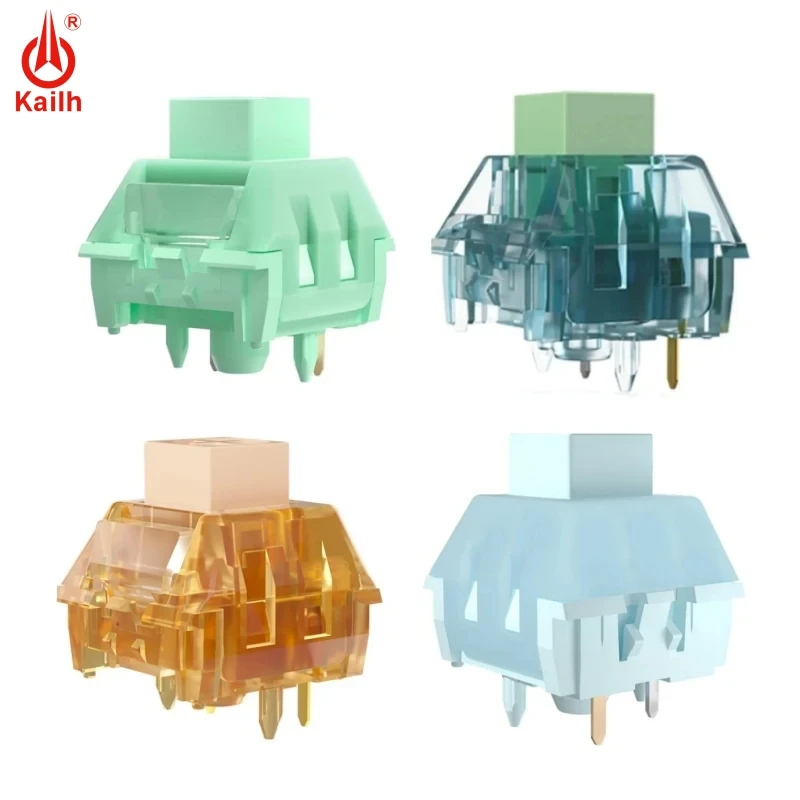 1/3/5pcs Kailh Four Seasons Box Keyboard Switch Spring Summer Autumn Winter Clicky Linear Tactile Switches