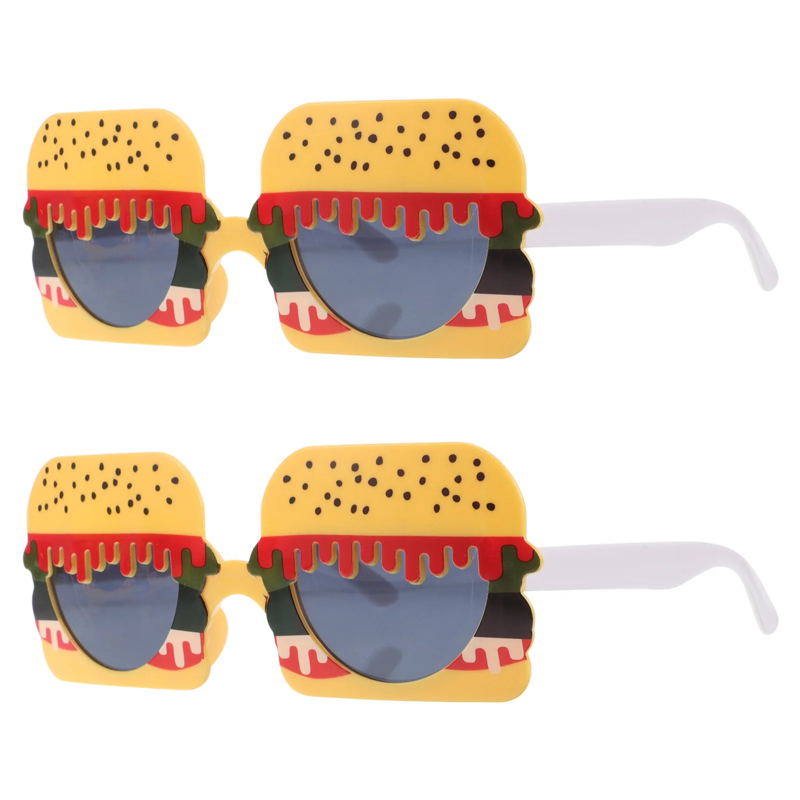 

2 Pcs Funny Glasses Christmas Party Favors Fancy Dress Sunglasses Dance Accessories Eyeglasses Birthday Photo Props Baby