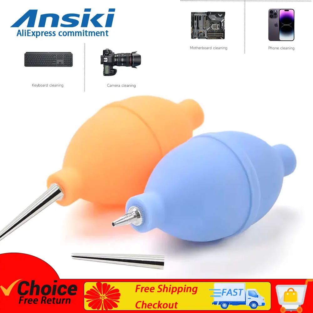 

Ansiki Ремонт телефона Пылеочиститель Воздуходувка Шариковая ручка для очистки пыли для телефона PCB ПК Клавиатура Камера Инструмент для очистки объектива
