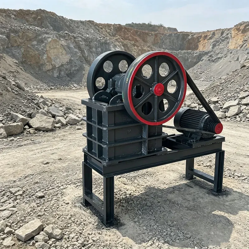 for-Professional Jaw Crusher with High Manganese Steel with AC Motor for On-Site Large Scale Rock Crushing Construction Works！