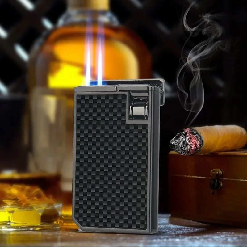cigarette lighter stylish Yusud Butane Fuel Lighter, Cool Pipe lighters, Soft Flame Flint Lighters, Cigar Lighter, Gas Lighters, Unique Gifts for Men, Women (Gray) : Health & Household collectible style High-Quality Refillable Gas Lighter Stylish,