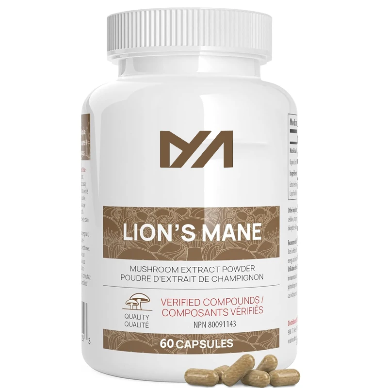 

Lion's Mane capsules - for cognitive function and immune support - for memory and focus