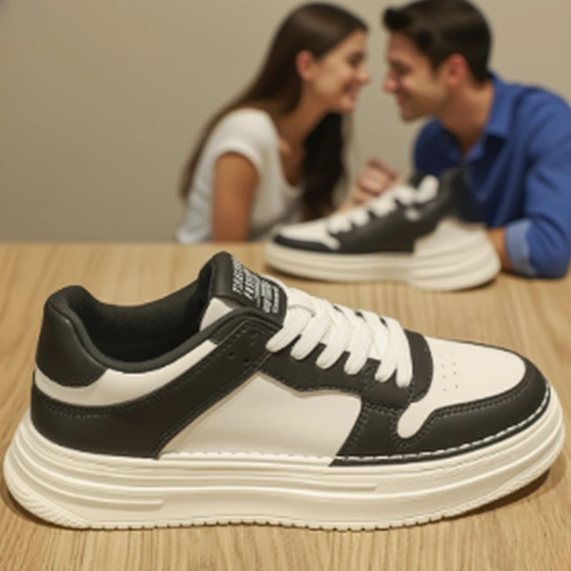 

2025New High Quality Comfortable Breathable Fashion All-Match Casual Four Seasons Sneakers Lightweight Men's Lace-up