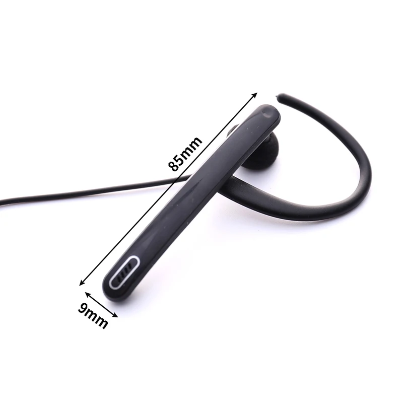 جديد الأذن قضيب سماعات 2 دبوس الأذن بار سماعة Mic PTT Mic التكتيكية سماعة ل اسلكية جهاز لاسلكي Uv-5r BF-888S UV-82 UV-8D