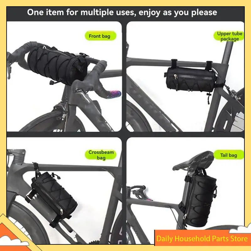 Bicycle Front Shoulder Bag With Shoulder Strap Storage Bag Suitable For Road Mountain Bike Riding And Traveling HOT!