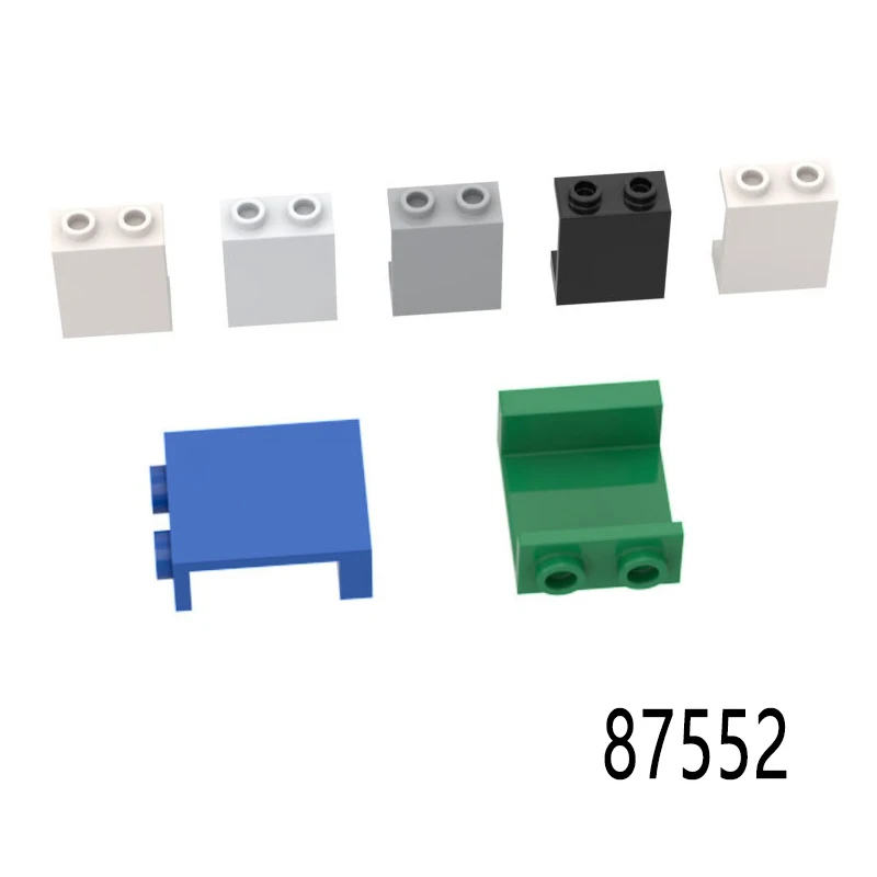 

50pcs 87552 small particle puzzle building block technological MOC spare parts bricks 1x2x2 wall panels compatible with 4864
