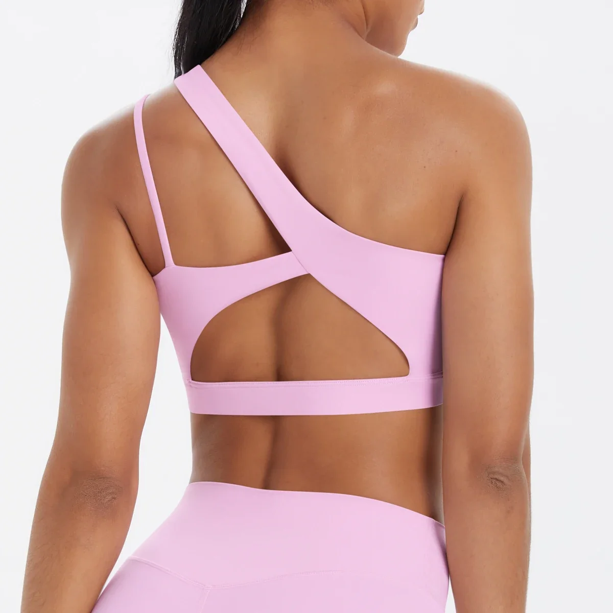 Sujetadores de Yoga para mujer, ropa interior Sexy con tirantes, belleza en la espalda, Push Up, deportes, Top corto para correr, ropa de Yoga