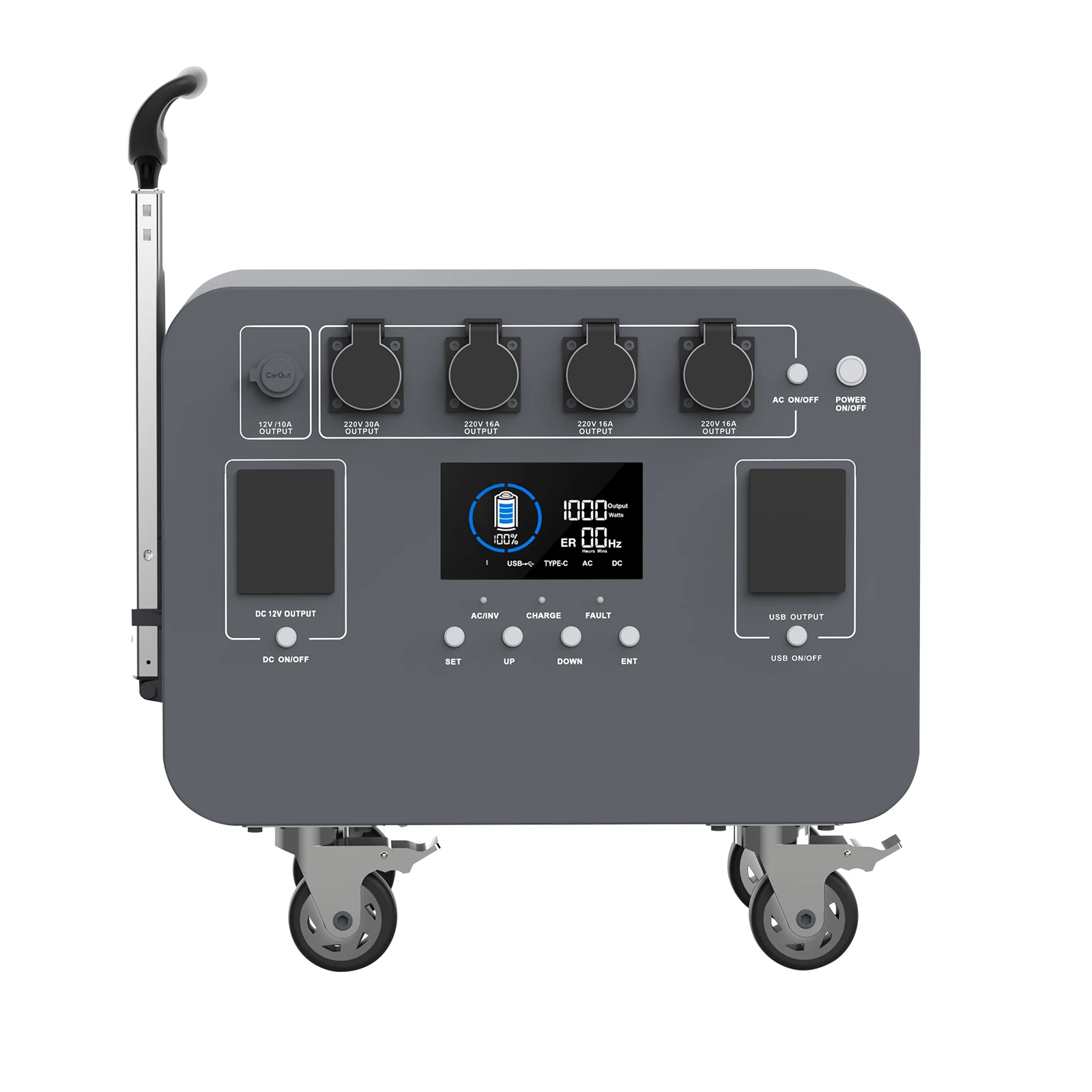 【Hot】LiFePo4 Lithium Iron Battery 5000Wh Solar Power Generator 5000w 110v 220v 5kw Portable Power Station