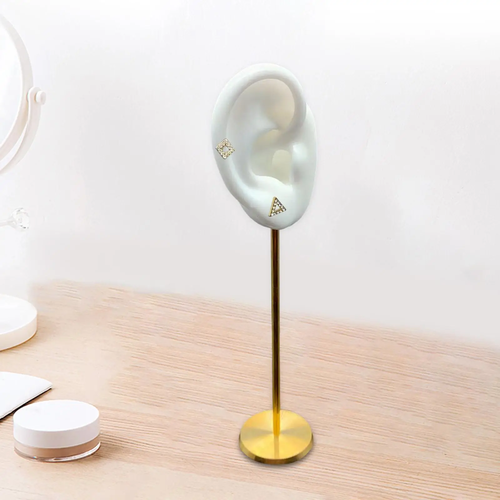 Desktop Earring Holder Stand Silicone Jewelry Rack for Personal DIY Jewelry Accessories and Shop Display