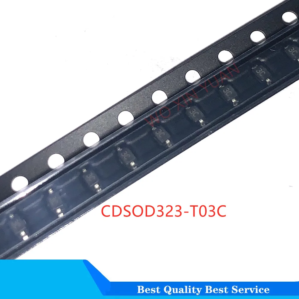 100PCS  SD12C-01FTG  SD12C SD-C Series 450W Discrete Bidirectional TVS Diode ESD Suppressor TVS Bi-Dir 12V Automotive SOD323