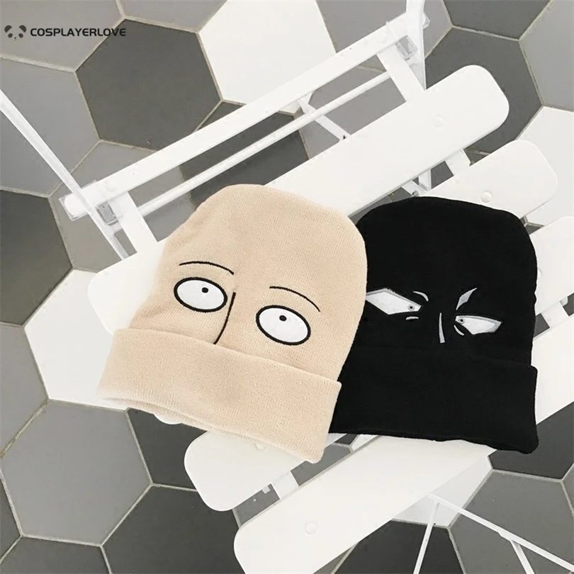 Punch Man Saitama Unsex Cute Funny Headwear Hat for Cosplay Halloween Carnival