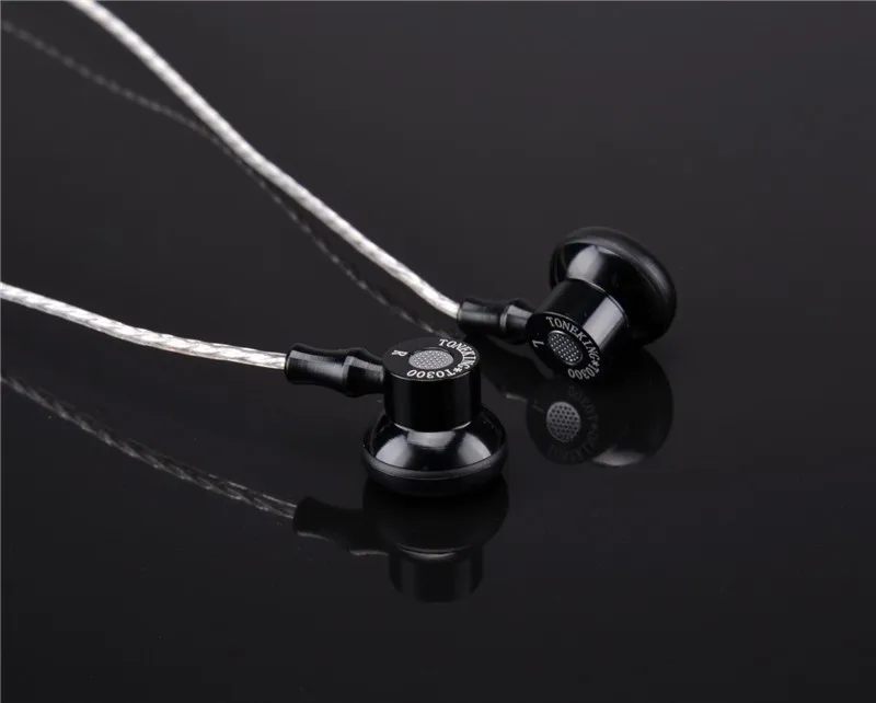 Original Go Pro MusicMaker TO300 In Ear Earphone High Impedance 300ohm Flat Head Plug Hifi DJ Earburd TONEKING Alloy Tune Earset