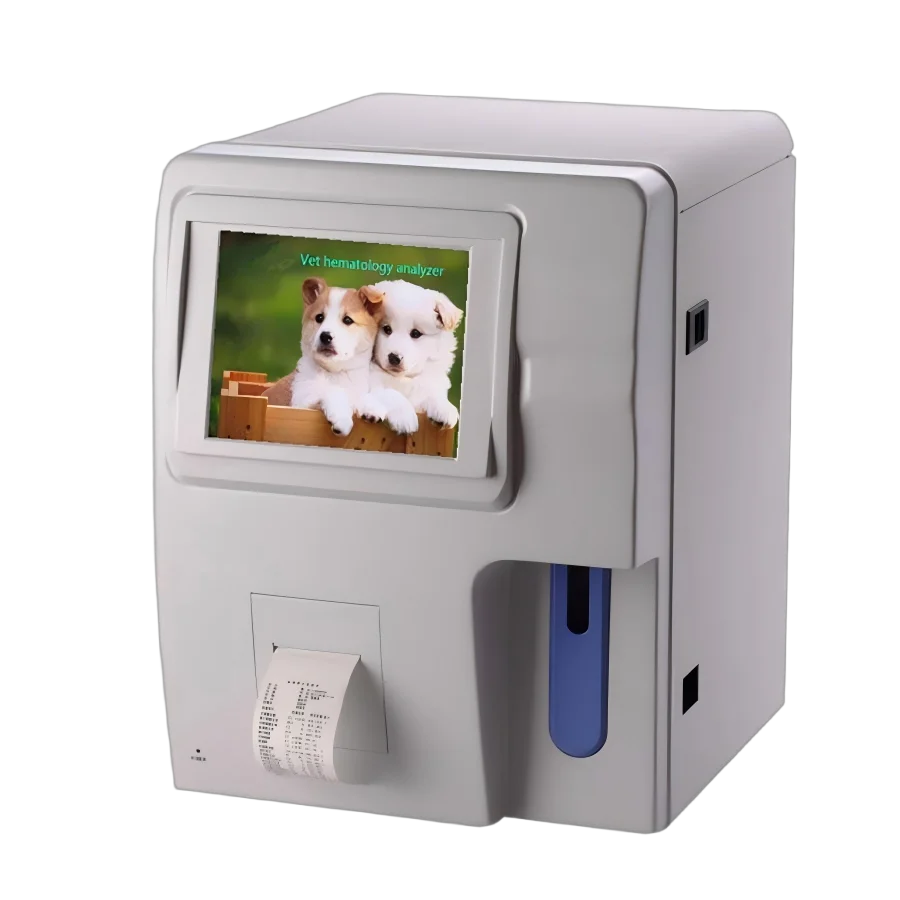 Laboratory Hospital Clinic Medical WBC RBC PLT Veterinary Full Auto Analyzer Analyzer for Animal Dog Cat Pet