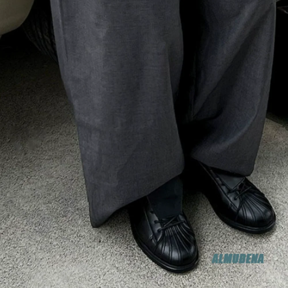 Street Fashion Urban - Urban Men Faux Leather Dress Shoes