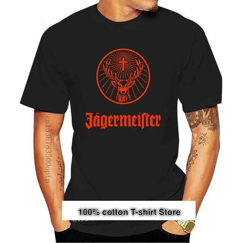 

Camiseta Neu jacermeister Jager немецкий питьевой спирт для мужчин и женщин, camisa de S-5XL Gr, M Xl 2xl 3xl, nueva