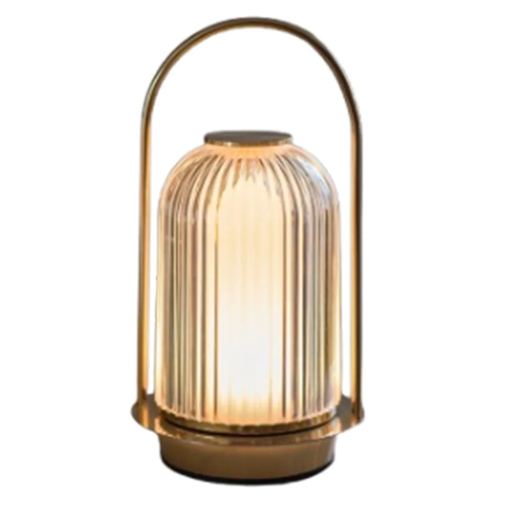 

Retro Nordic Metal Table Lamp Dimmable 3 Light Colors LED Atmosphere Lamp Soft Light Romantic Bedside Lamp Bar Counter