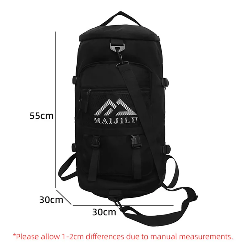 Travel Backpack Fitness Training Bags Large Capacity Yoga Gym Shoulder Bags Women Sports Backpacks Short Trip Handbag Packs