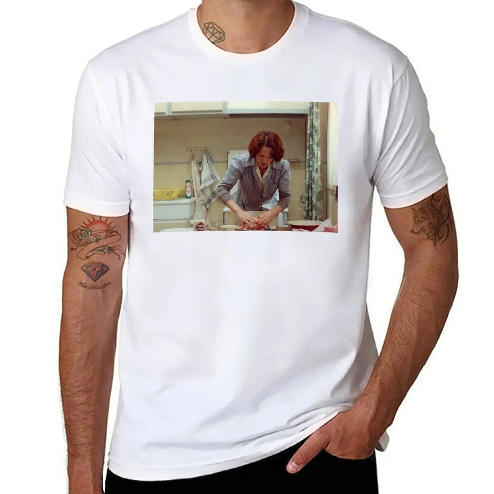 

Jeanne Dielman T-Shirt t shirts for man graphic vintage t shirt men 100% cotton luxury brand T-Shirt