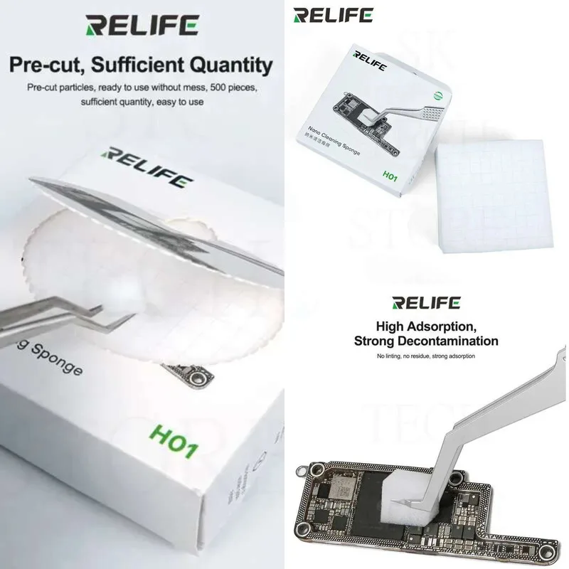 

H01 500pcs High-density Nano Cleaning Sponge Is Used As An Electronic Product Cleaning Tool For Mobile Phone Screen Camera Lens.