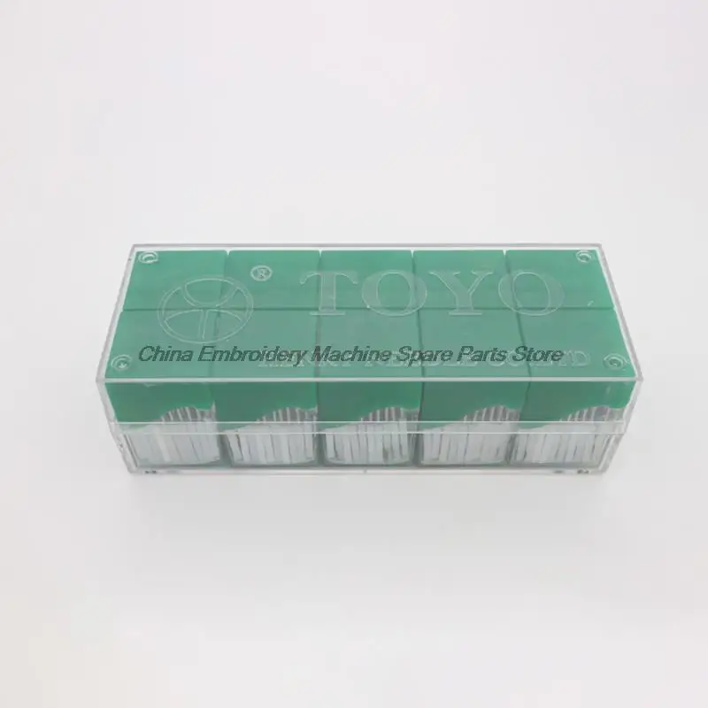 100pcs Toyo Embroidery Needles DB*K5 DBXK5 Needle Round Head Embroidery Needle #11 #12 #14 #16 75 80 90 100 Computer Embroidery