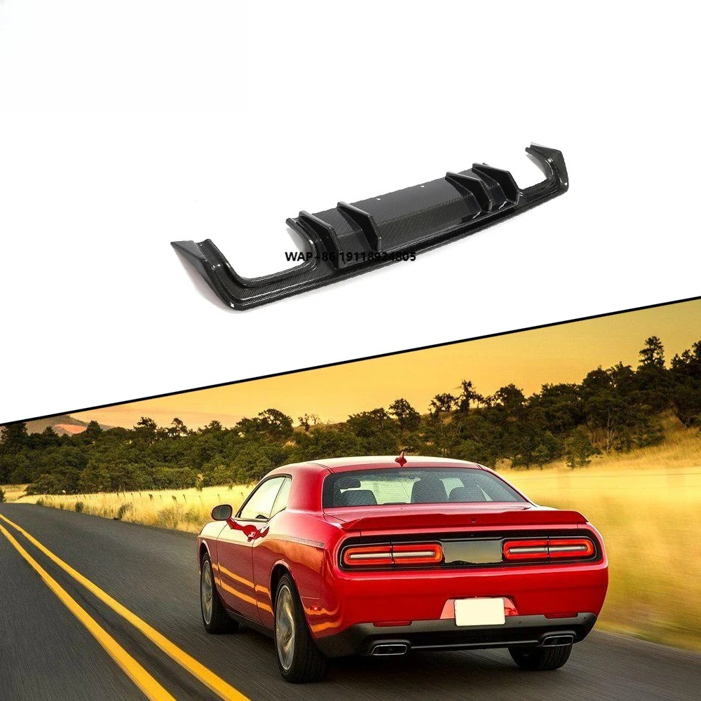 

Carbon Fiber Rear Diffuser Lip for-Dodge Challenger 2015-2019