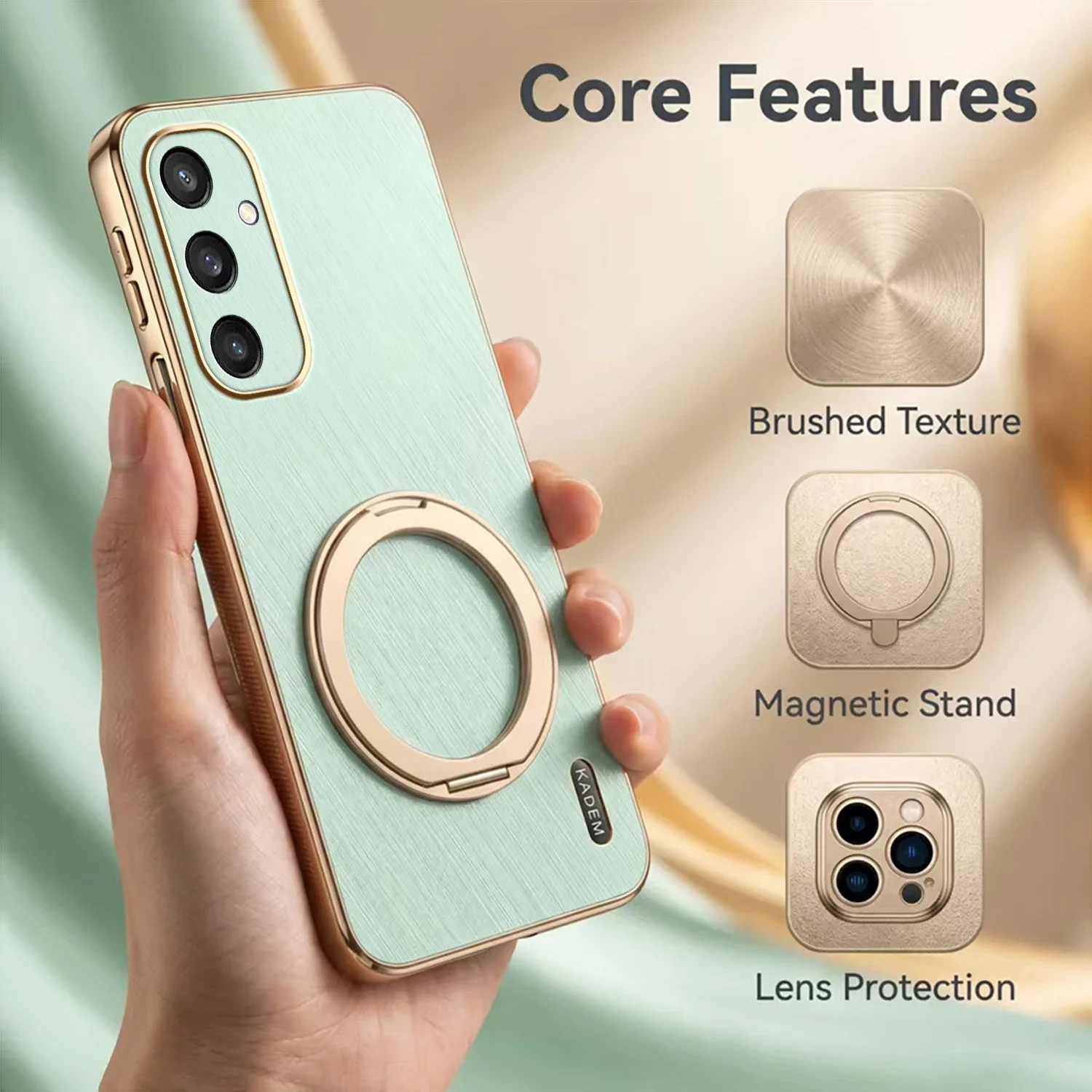 For Samsung Galaxy S26 S23 FE S21 S22 Plus S25 Edge S24 S20 Ultra Lens Protective Soft Silicone Cover Cases Holder Phone Case