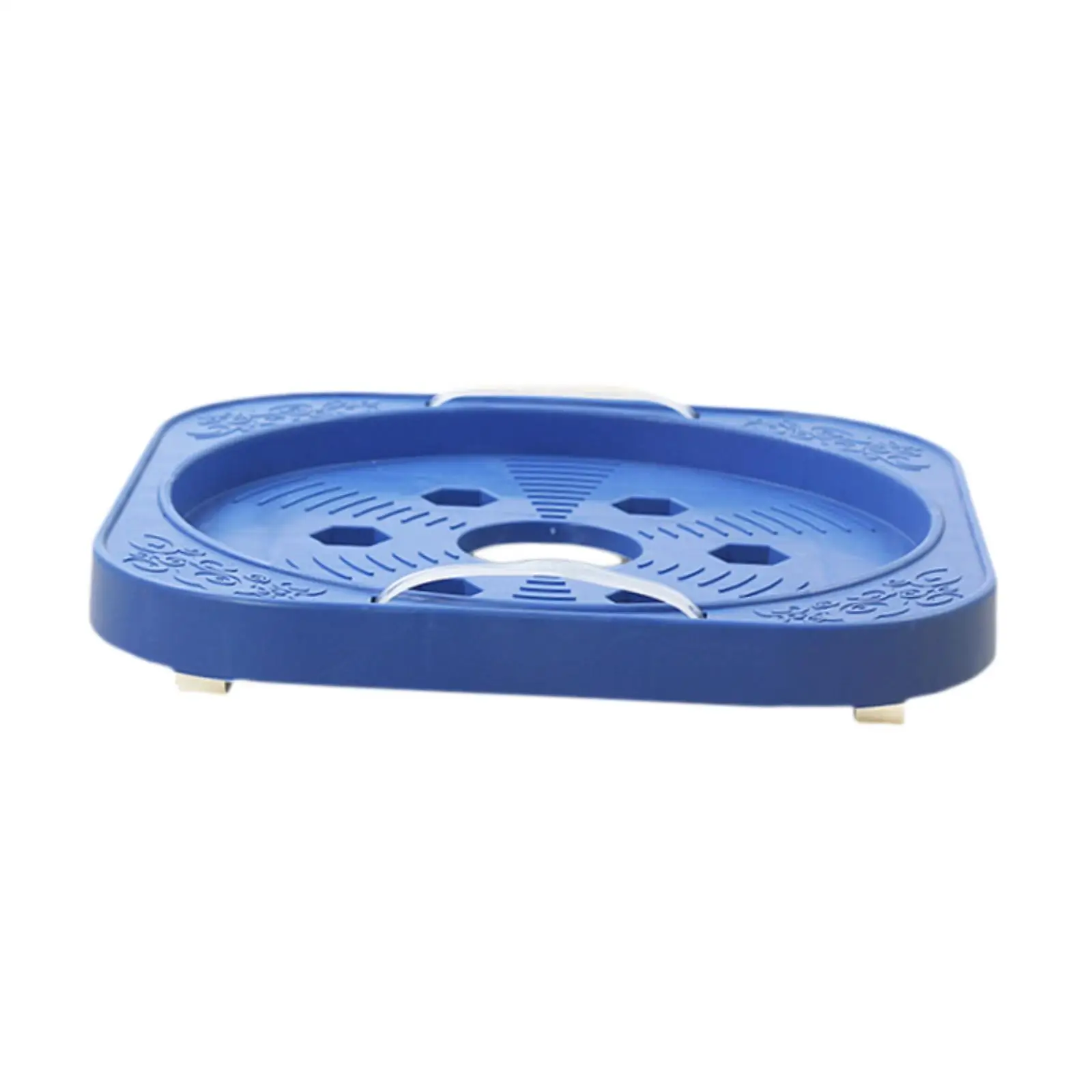 Easy Move Gas Cylinder Base with Two Handles Flower Pot Tray on Wheels for Heavy Objects Home Balcony Storage