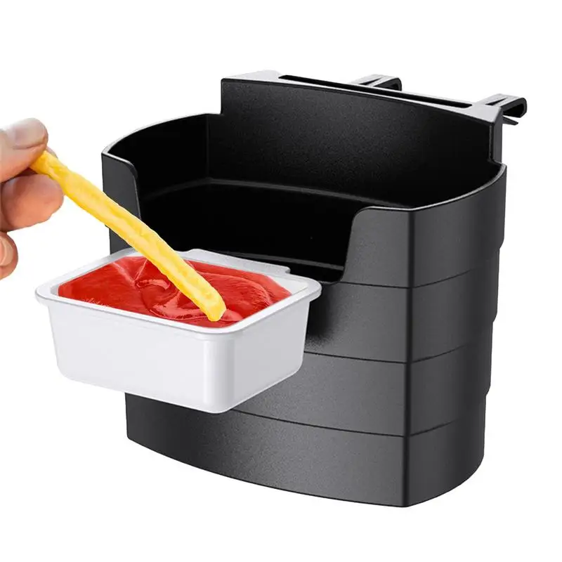 Car Vent Holder Organizer Car Organizer Pouch Box Easy Access To Snacks French Fries Cup Holder For Keys Sunglasses Phone