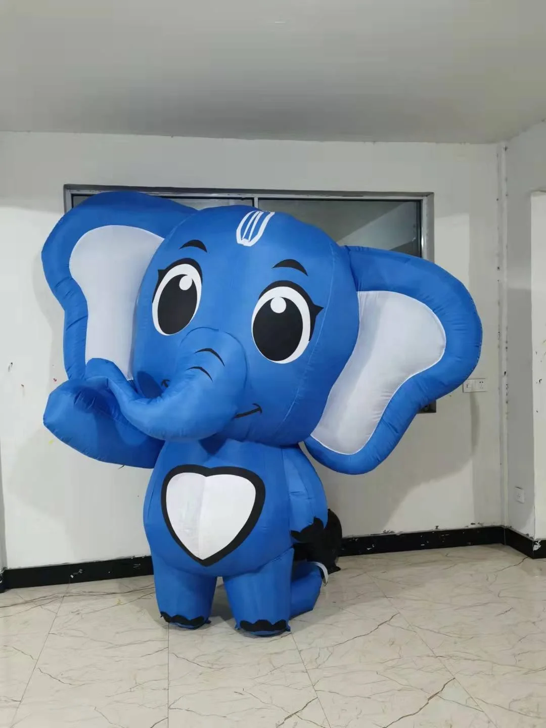 Hot Selling Inflatable Elephant Outdoor Custom Lovely Cartoon Character