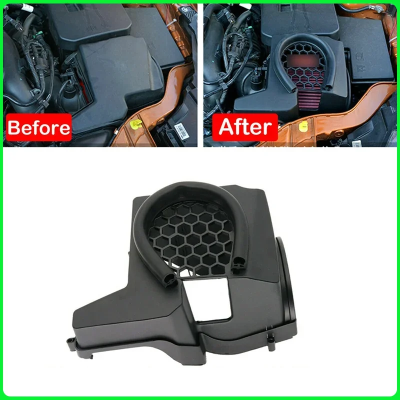 Caja de filtro de entrada de aire, cubierta de protección de entrada para Ford Focus ST RS Kuga 2012-2018 2017 Escape 2012 C-MAX MK3