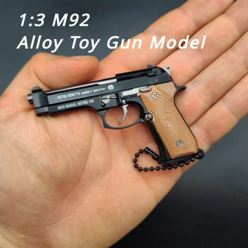 The Ultimate Guide to the 1:3 M92 Alloy Toy Gun – A Lifelike Fake Black Gun That Feels Like Reality