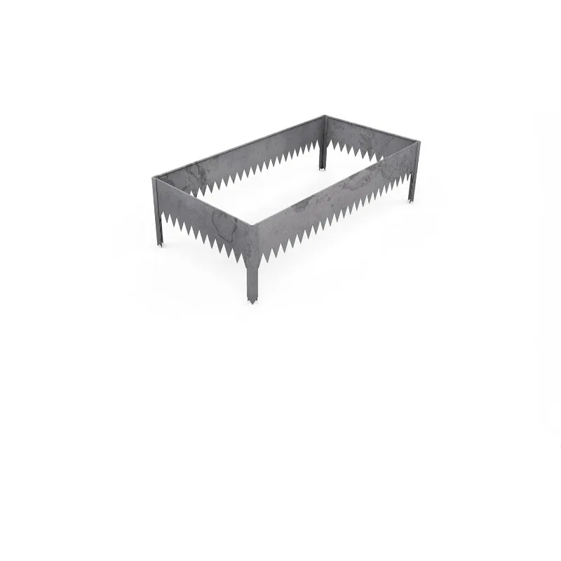 

Комплект приподнятой садовой кровати — сталь COR-Ten (8 дюймов, сталь COR-Ten, 2 фута x 4 фута)