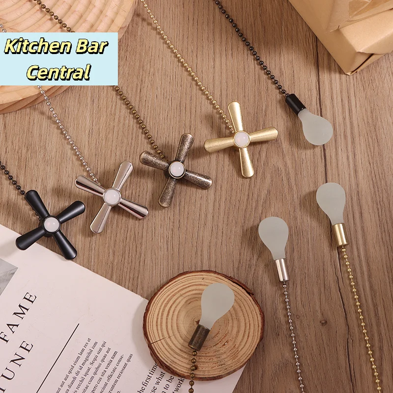 【สายโซ่ดึงสำหรับสวิตช์หลอดไฟพั - Ceiling Fan Pull Chain Switch บทวิจารณ์และราคา