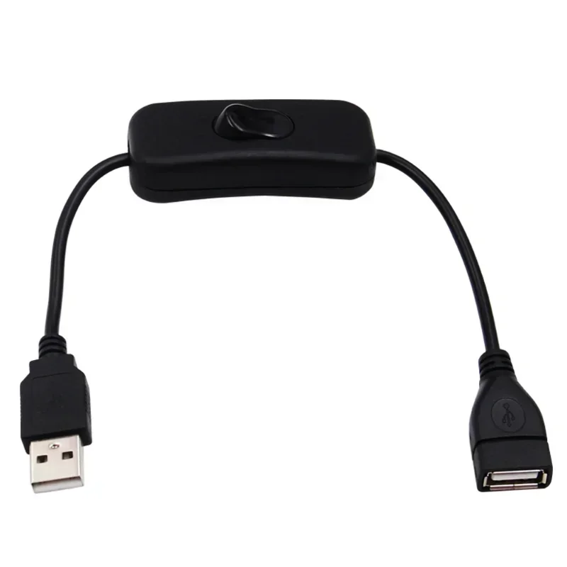 28Cm Usb-Kabel Met Schakelaar Aan/Uit Kabel Verlengkabel Voor Usb Lamp Usb Ventilator Voeding Lijn Duurzame Hot Verkoop Adapter Kabels