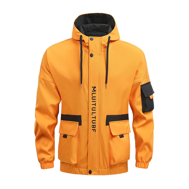 

ARC Outdoor Men's and Women's, Fashionable, Loose Functional Workwear, Mountain Climbing, Travel, Camping, Baseball Jackets