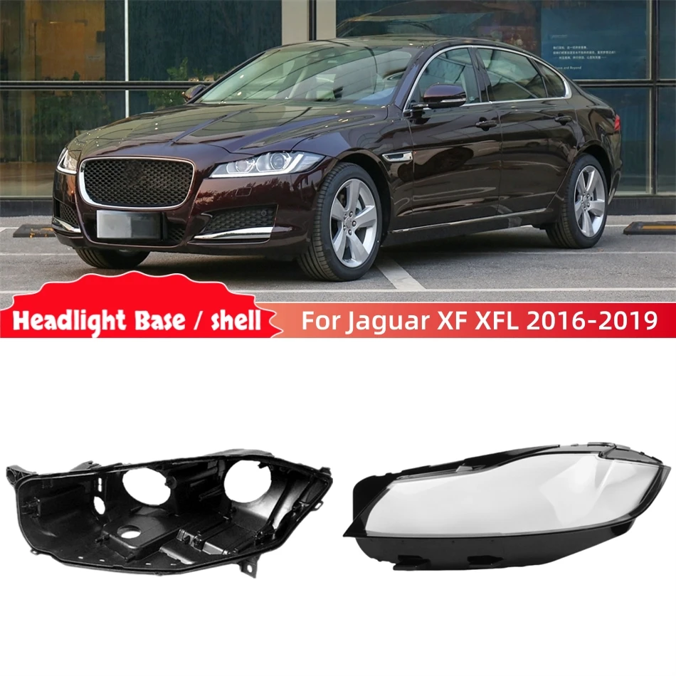 For Jaguar XF XFL 2016 2017 2018 2019 Car Gadgets Base Head Lamp Shell Headlamp Base Fixing Bracket Front Headlamp Cover