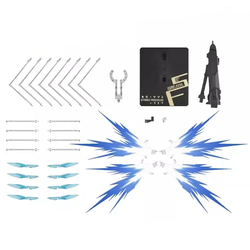 Bandai Gundam Model Light of Wing Effect Craft Durable 1:100 Wing of Light Option Set for 1/100 Strike Freedom Hobby Model DIY