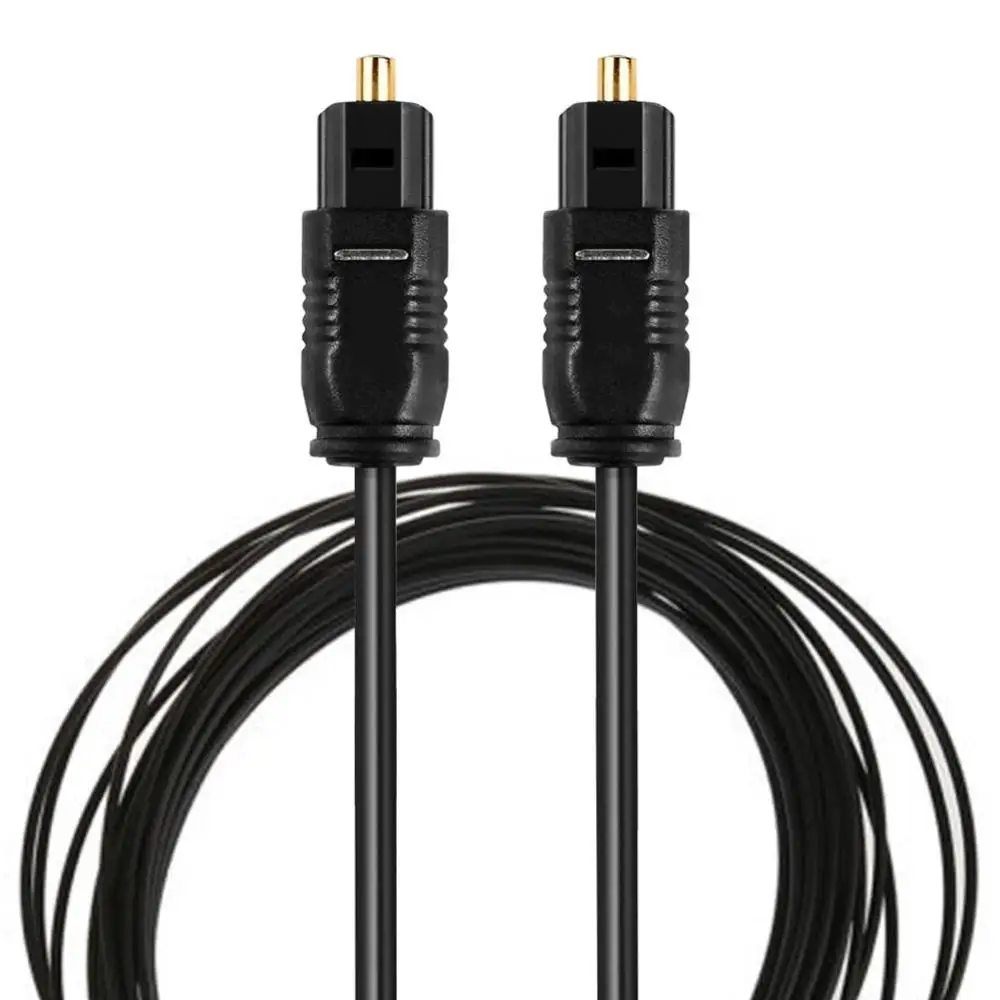 1/1 5/2/3/5/10m Optical Digital Audio Cable Toslink Cord SPDIF MD DVD Gold Plated Cable High Quality For Xbox Blueray