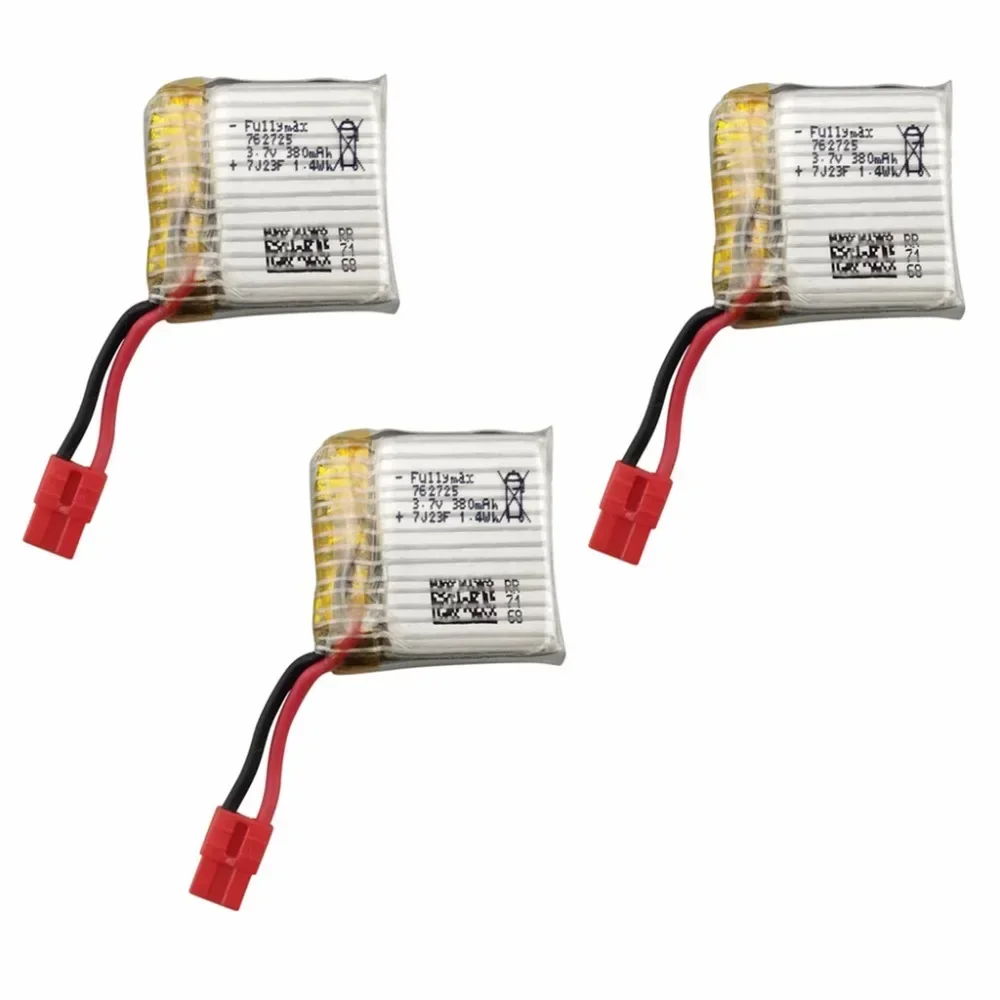 SYMA X21 X21W X26 3,7 V 380 mah Lipo Batterie RC Quadcopter Ersatzteile Zubehör